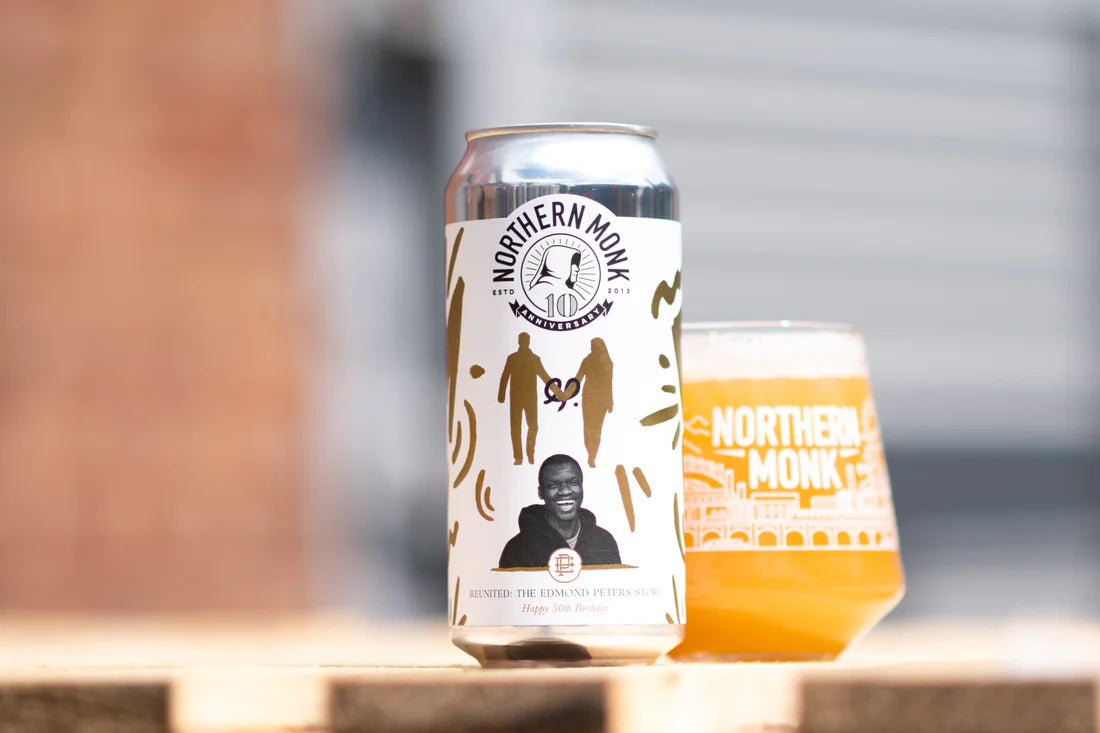 Northern Monk 10TH ANNIVERSARY // REUNITED: THE EDMOND PETERS STORY 440ml can Best Before 24.12.23