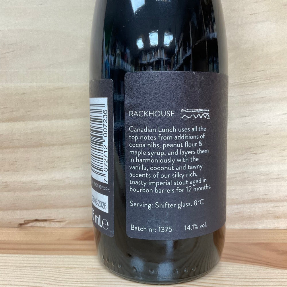 Lervig Rackhouse Canadian Lunch 37.5cl Best Before 28-06-2026