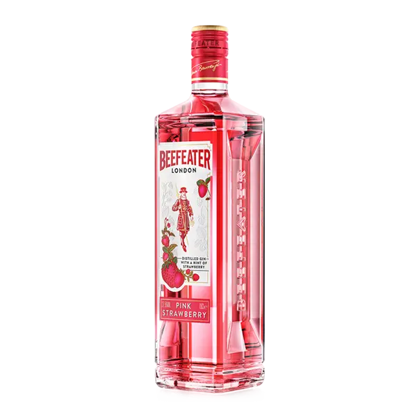 Beefeater Pink Strawberry Gin 70cl (37.5% ABV)