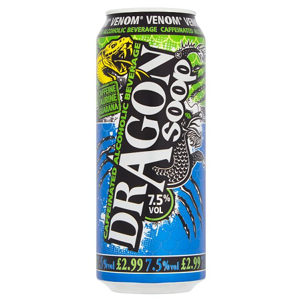 Dragon Soop Venom Caffeinated Alcohol Beverage 500ml