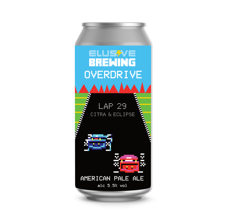 Elusive Overdrive (Lap 29: Citra and Eclipse) 440ml Can Best Before End: SEP 2023