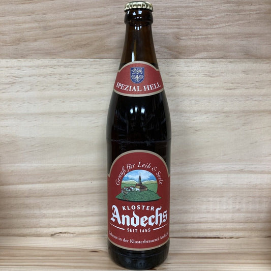 Andechs Spezial Hell 50cl RB Best Before 21.12.2023