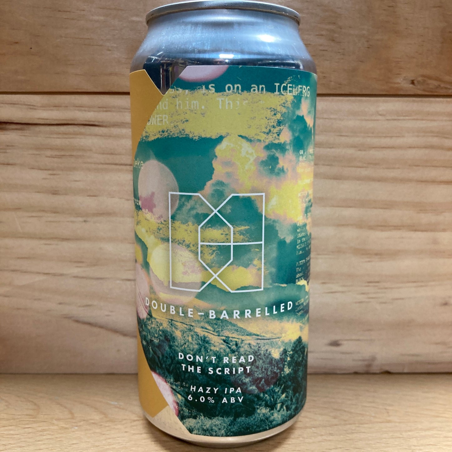 Double-Barrelled Don't Read The Script 440ml Can Best Before: 30.09.23