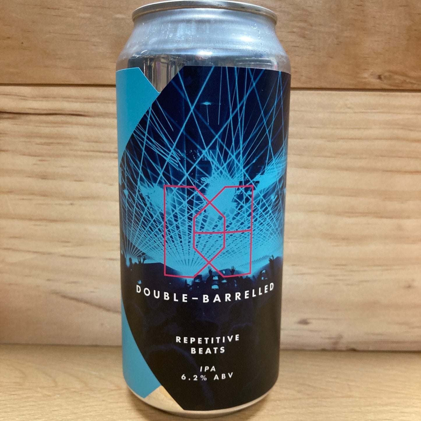 Double-Barrelled Repetitive Beats 2023 440ml Can Best Before: 26.10.23