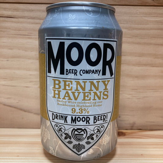 Moor Beer Benny Havens Barleywine 440ml can