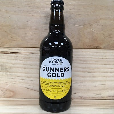 Loose Cannon Gunners Gold 500ml Best Before 17.04.25