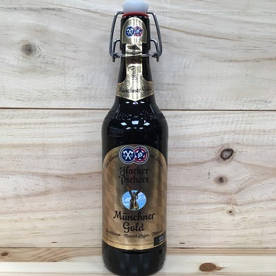 Hacker-Pschorr Munchner Gold 50cl Swing-Top RB Best Before End: 01.2024