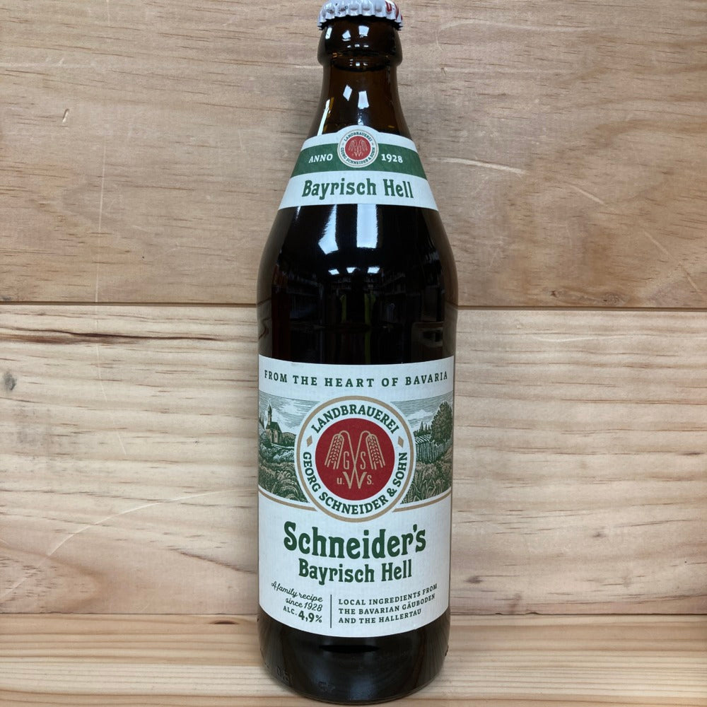 Schneider's Bayrisch Hell (4.9% ABV) 50cl