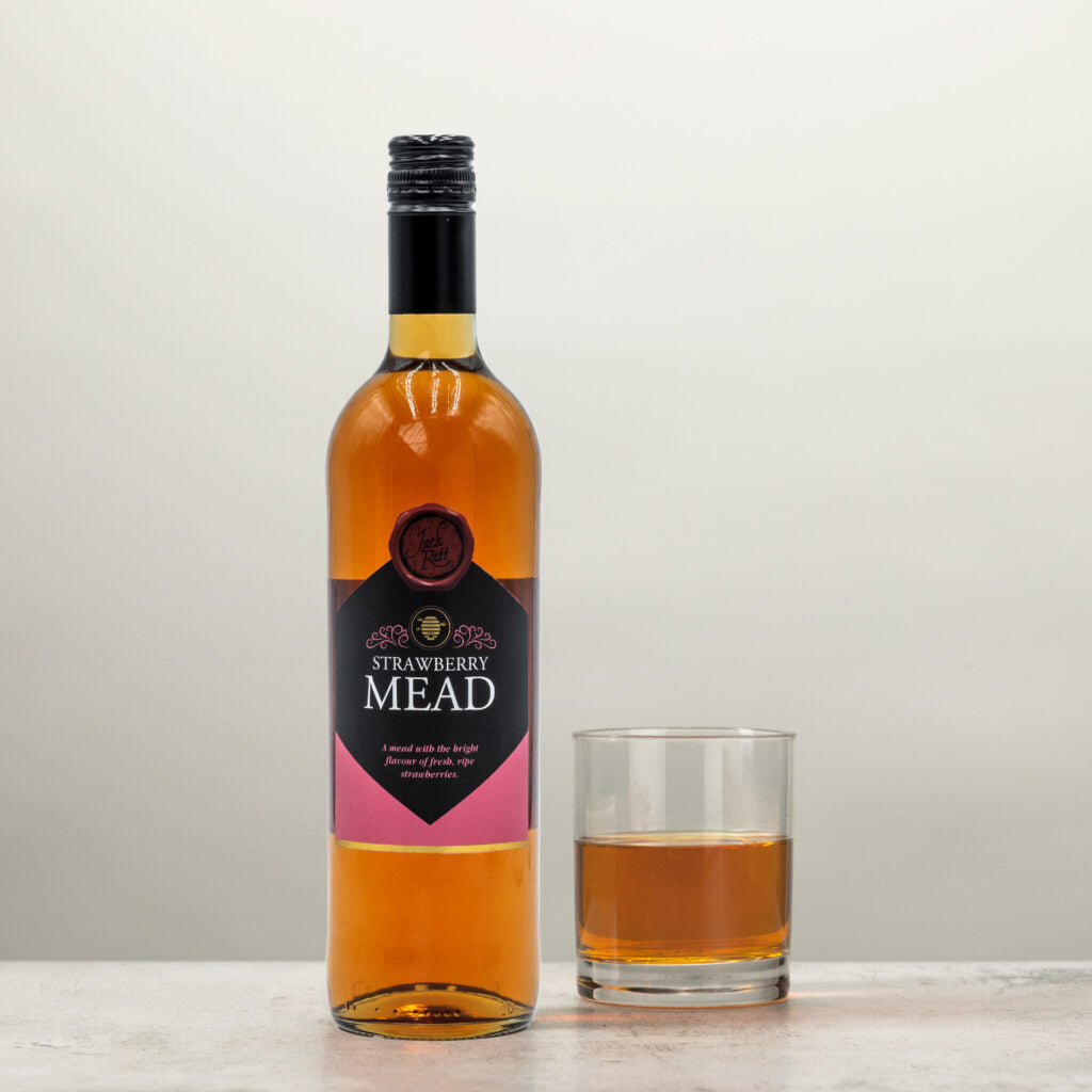 Lyme Bay Winery Strawberry Mead (11% ABV) 75cl
