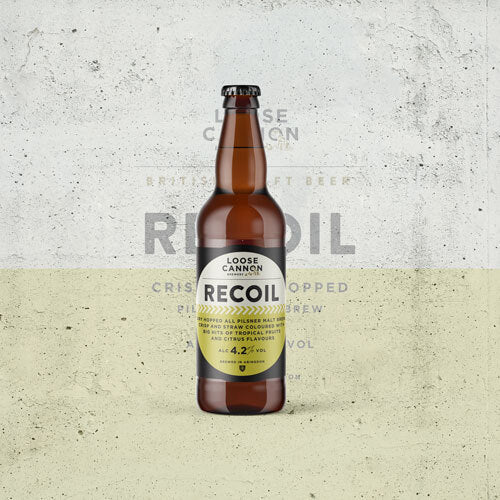 Loose Cannon Recoil (4.2% ABV) 500ml Best Before 13.02.25