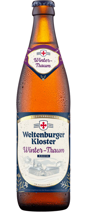 Weltenburger Kloster WINTER-TRAUM Marzen 50cl (5.4% ABV) Best Before 07.06.2024