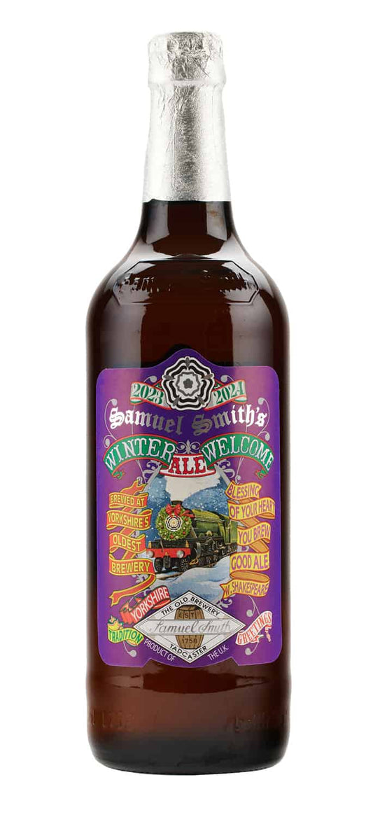 Samuel Smith Winter Welcome 550ml (6.0% ABV) Best Before Feb25