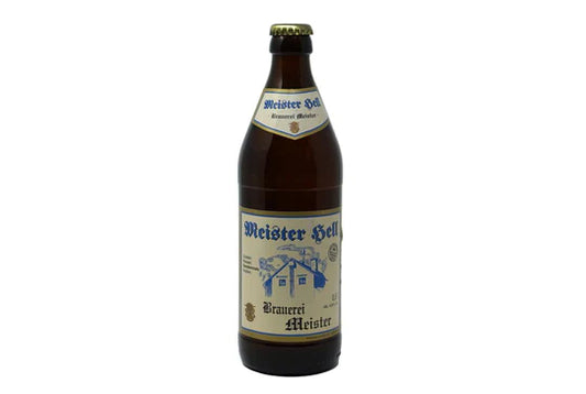 Brauerei Meister MEISTER HELL 50cl (4.8% ABV) Best Before 14.01.24
