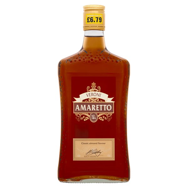 Veroni Amaretto Classic Almond Flavour 50cl PM679 (15% ABV)