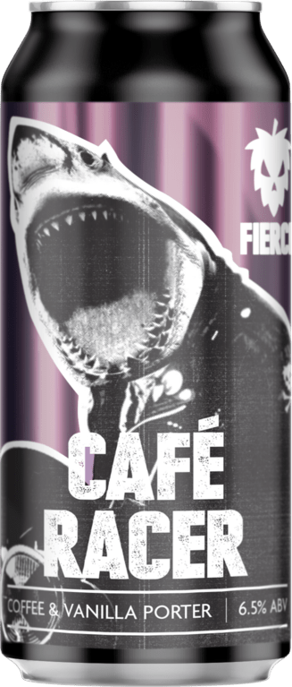 Fierce Beer Cafe Racer 440ml can Best Before 07.03.24