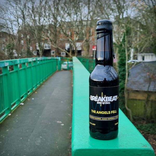 Breakbeat Brewing Gyle 011 THE ANGELS FELL Bourbon Barrel Aged Imperial Stout (10.5% ABV) 330ml Best Before 7 Dec 2024