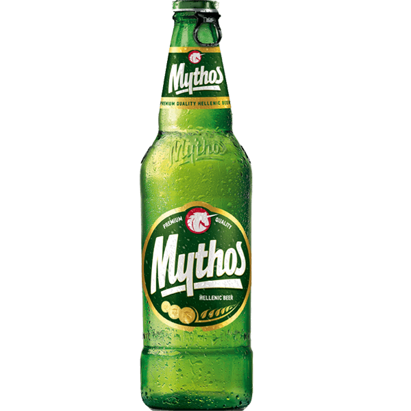 Mythos Hellenic Lager Beer 500ml Bottle - Kay Gee’s Off Licence