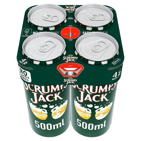 Scrumpy Jack Premium British Cider 500ml (6.0% ABV)