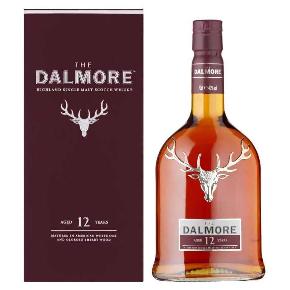 The Dalmore 12YO Whisky 70cl (40% ABV)