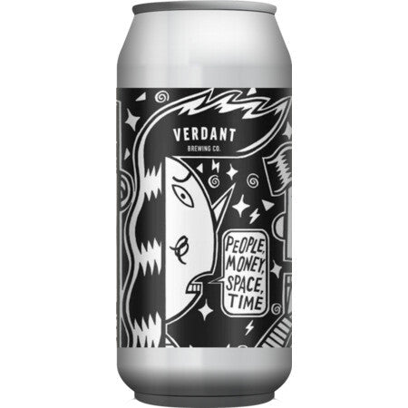 Verdant People Money Space Time 440ml (3.8% ABV) canned 18.09.23 Best Before 18.03.24