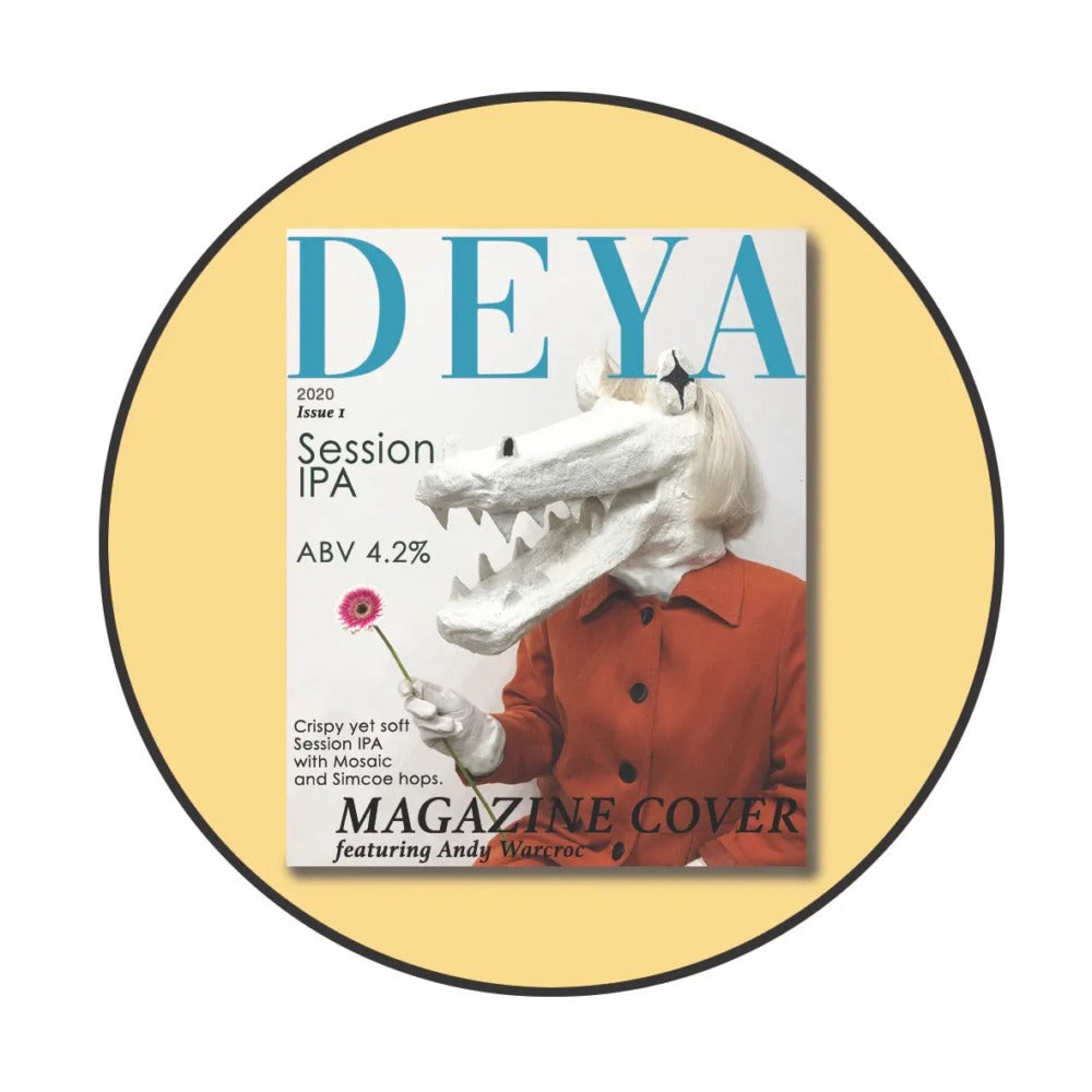 DEYA Magazine Cover Hoppy Session Ale (4.2% ABV) 500ml