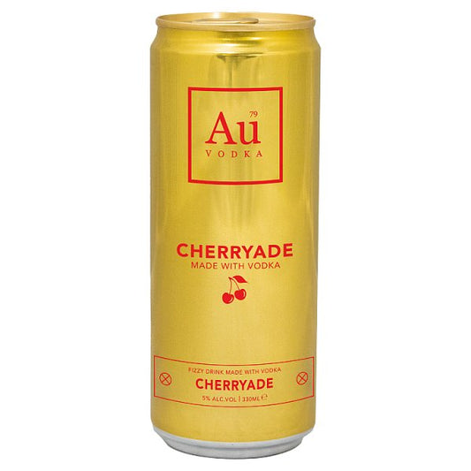 Au Vodka Cherryade 330ml can (5.0% ABV)