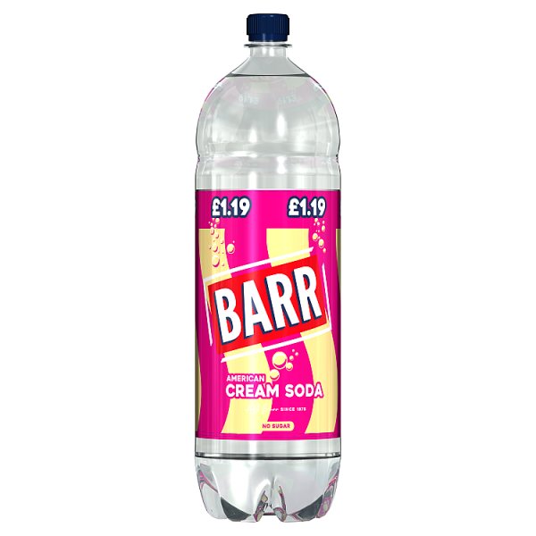 Barr American Cream Soda 2 Litre  PM119