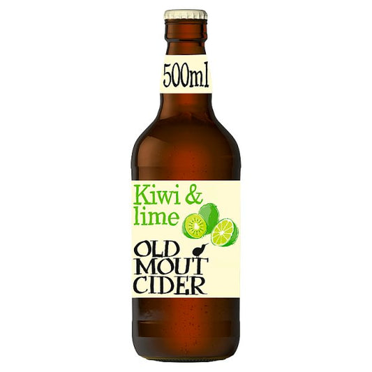 Old Mout Cider Kiwi & Lime 500ml Bottle best before: 31.05.24