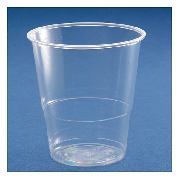 Clear plastic tumblers 1/2 pint 10oz (30cl) CE marked  x50 Pack