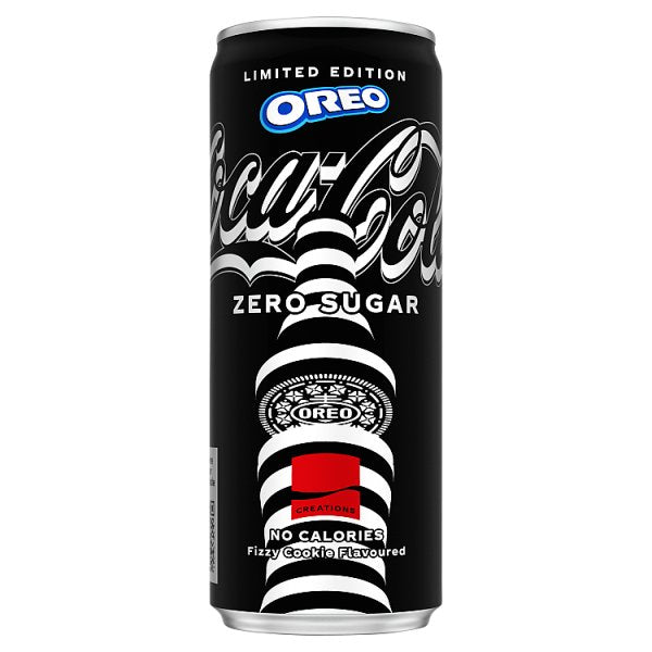 Coca-Cola Zero Sugar Oreo Limited Edition 250ml Best Before 31-01-25