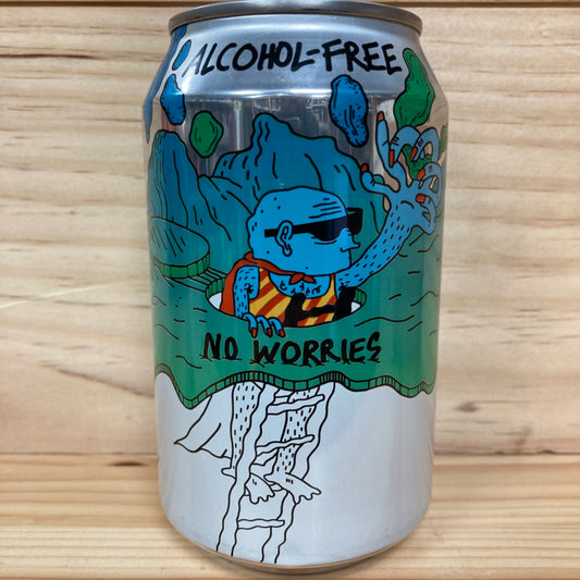 Lervig No Worries 0.5% ABV 33cl Can
