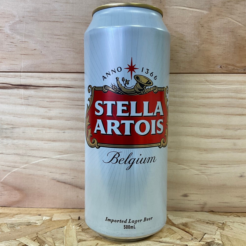 Stella Artois IMPORTED (5% ABV) 568ml PINT Can Best Before End 09.2023