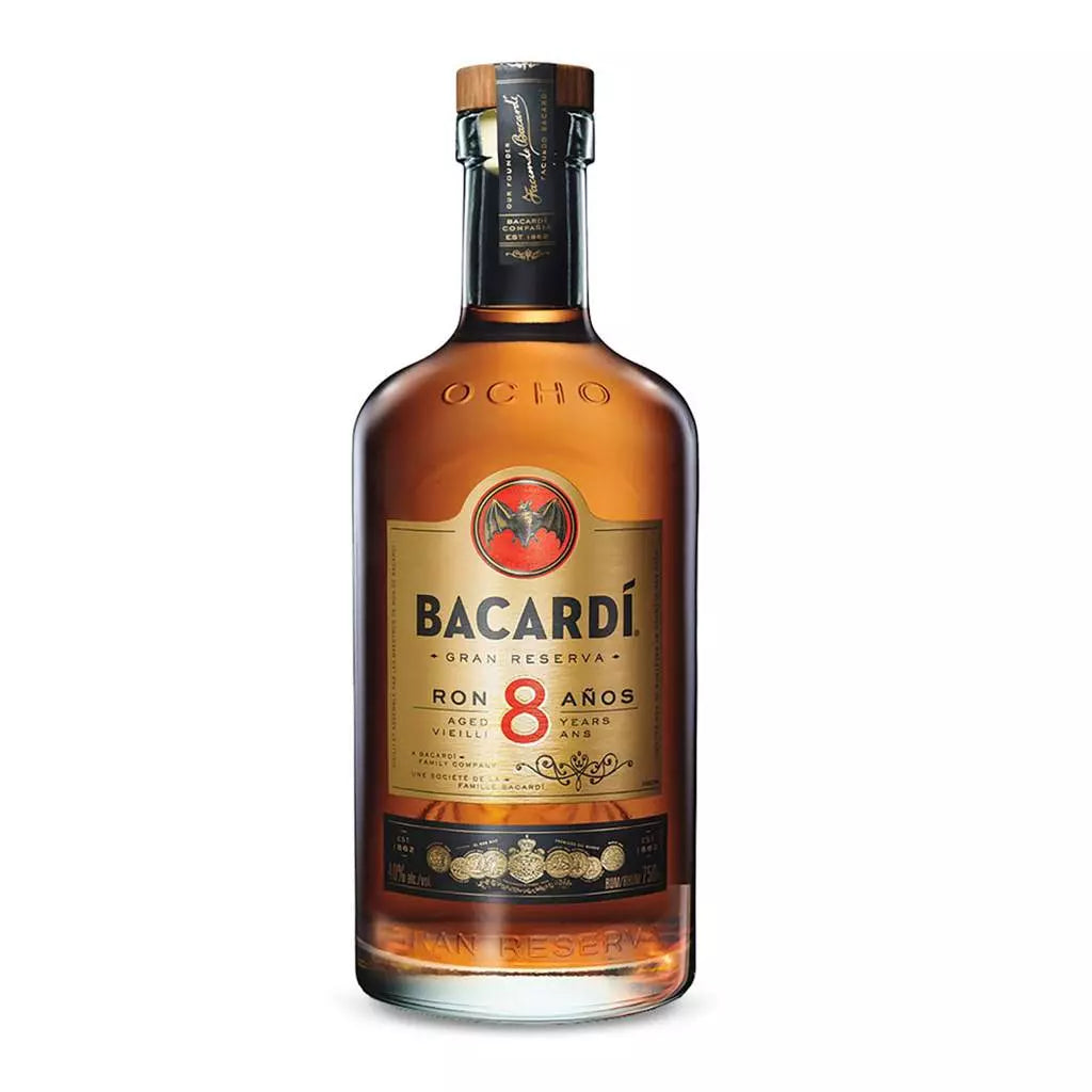 Bacardi 8 Anos Gran Reserva Rum 70cl