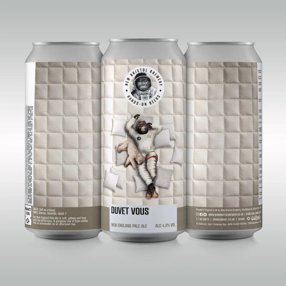 New Bristol Brewery Duvet Vous NE PALE ALE (4.8% ABV) 440ml