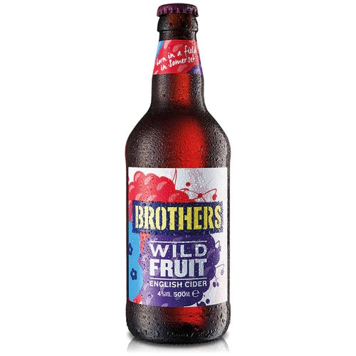 Brothers Wild Fruit Cider 500ml Bottle