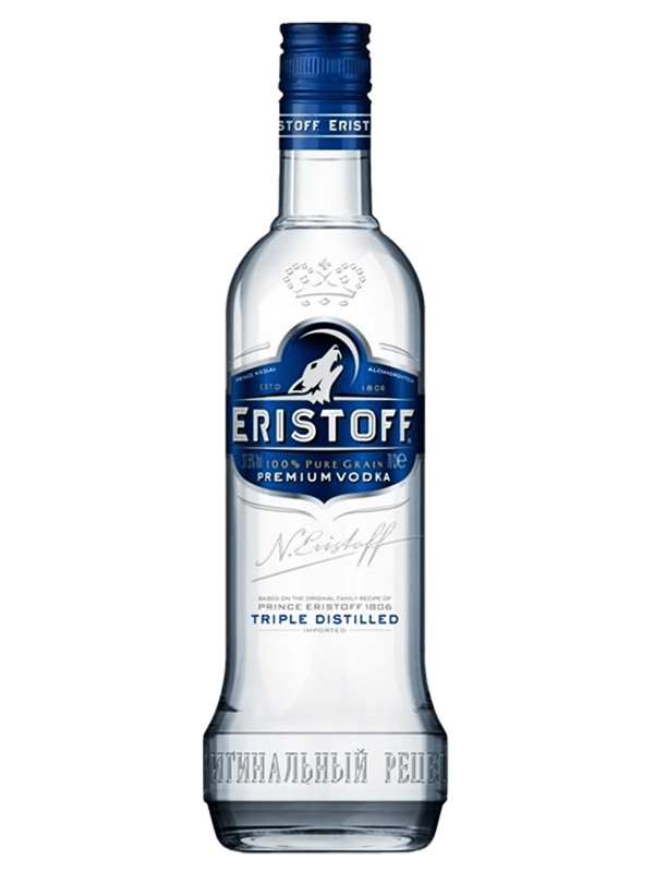 Eristoff Vodka 70cl (37.5% ABV)