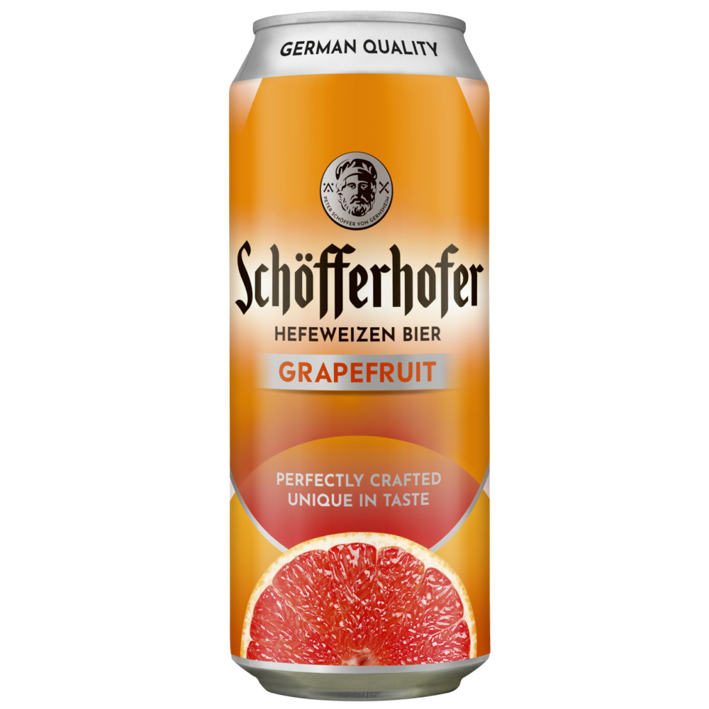 Schofferhofer Grapefruit 500ml Can Best Before 15.09.2024