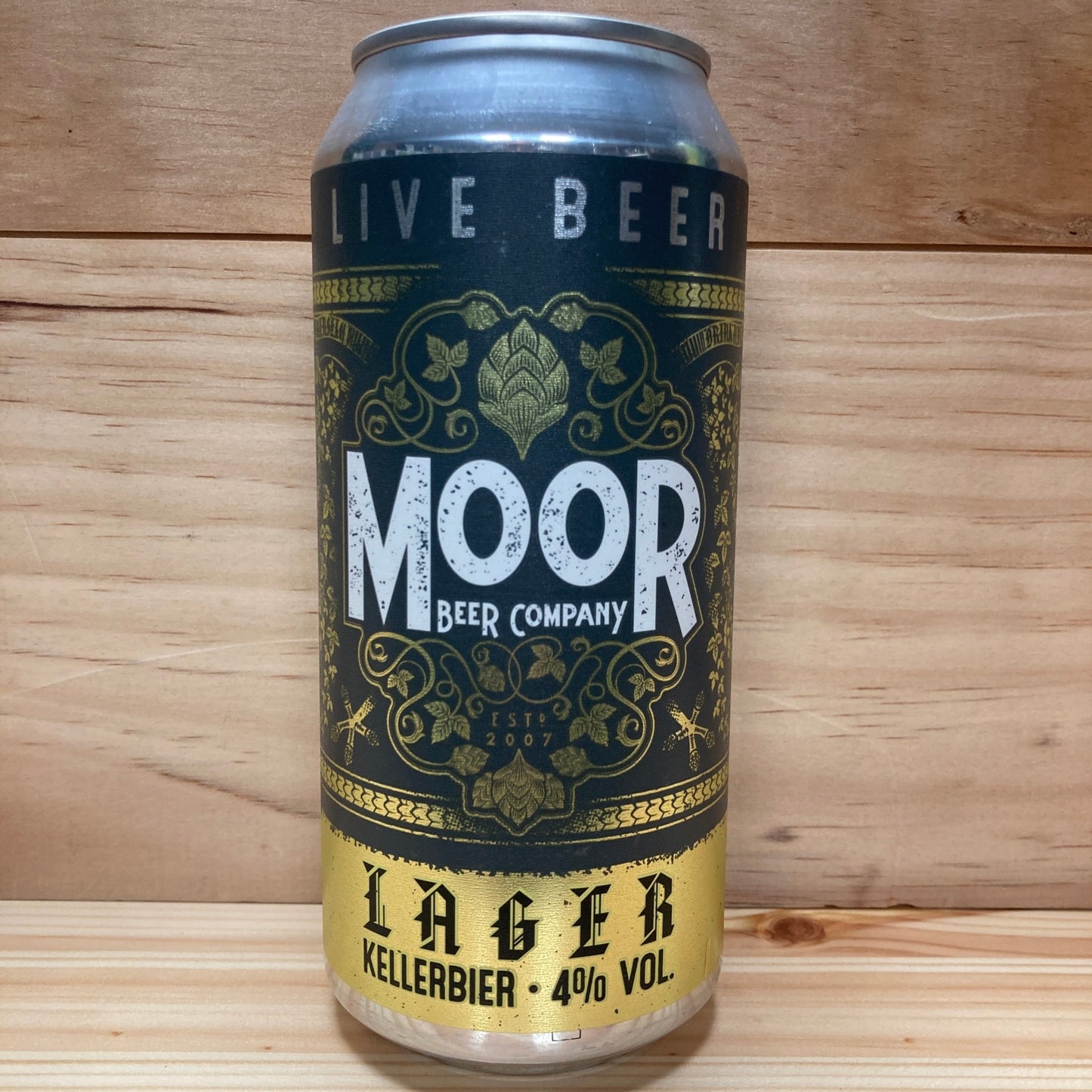 Moor Beer Lager 440ml can