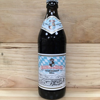 Tegernseer Hell (abv. 4.8%) 50cl bottle Best Before 26.01.24