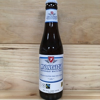 Mongozo Buckwheat White Beer 33cl RB Best Before 20.12.2024