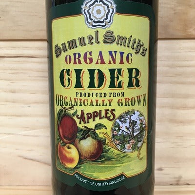 Samuel Smiths Organic Apple Cider 550ml Nrb Best Before End APR25