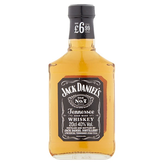 Jack Daniel's Old No 7 Whiskey 20cl PET PM699