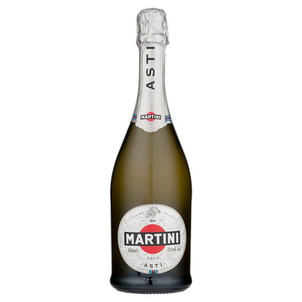 Martini Asti Spumante Sparkling Wine 75cl (7.5% ABV)