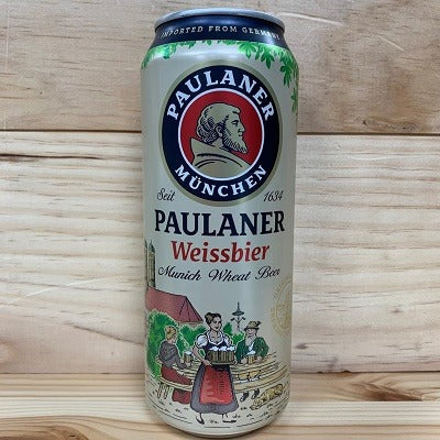 Paulaner Weissbier 50cl CAN Best Before: 16.04.2024