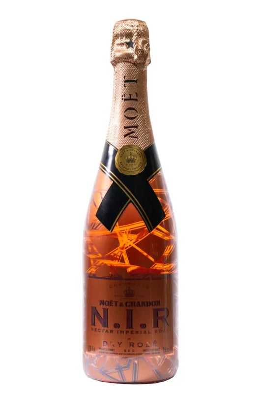 Moet & Chandon N.I.R (Nectar Imperial Rose) Dry Rose Champagne 75cl (12.0% ABV)