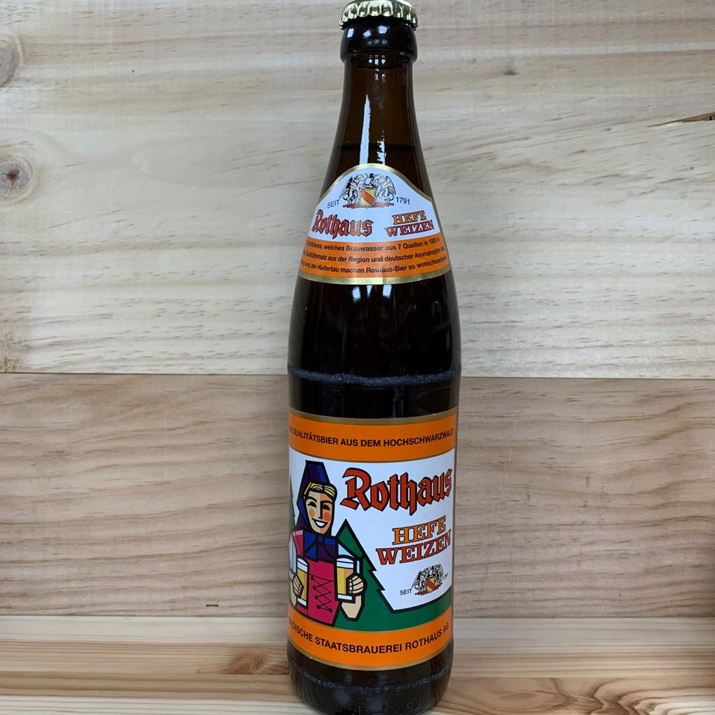 Rothaus Hefe Weizen 50cl (5.4% ABV) Best Before: 14.11.2024