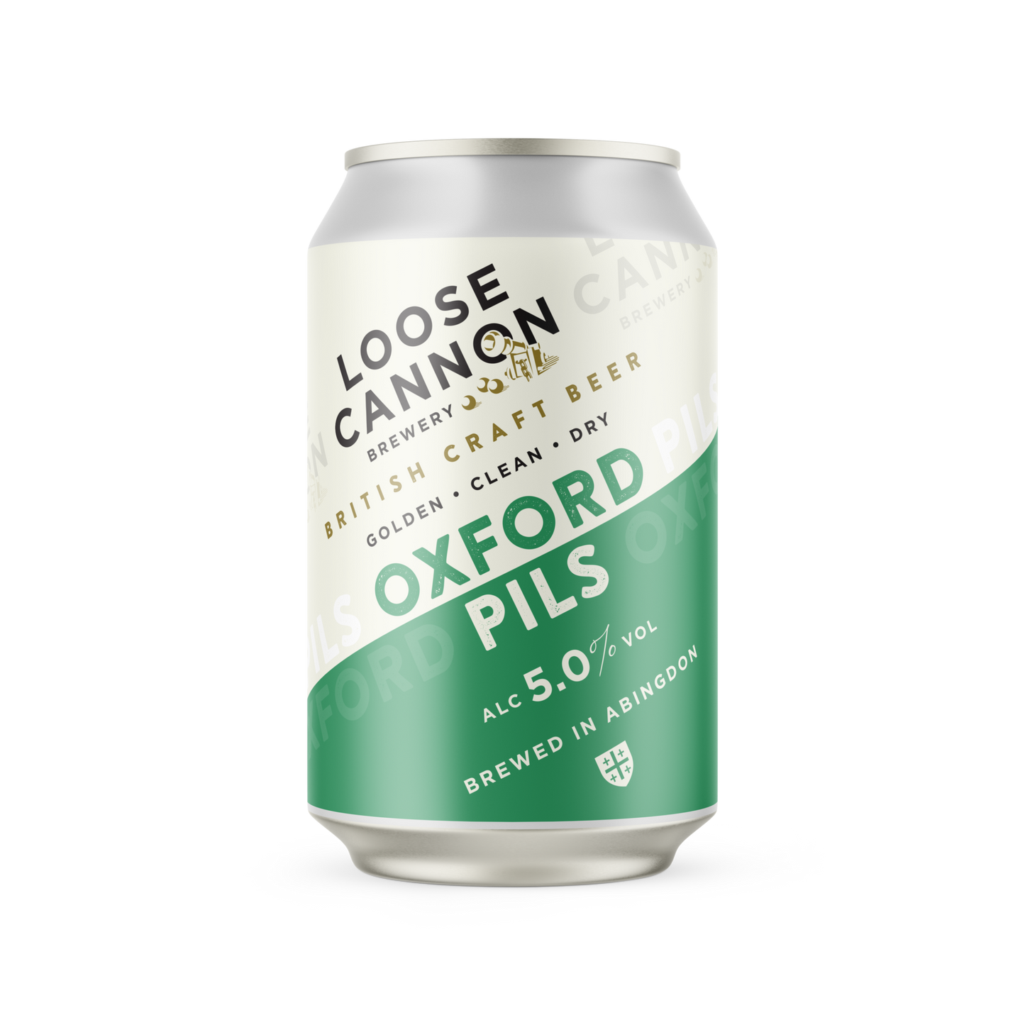 Loose Cannon Oxford Pils 330ml Can Best Before: 06.10.23