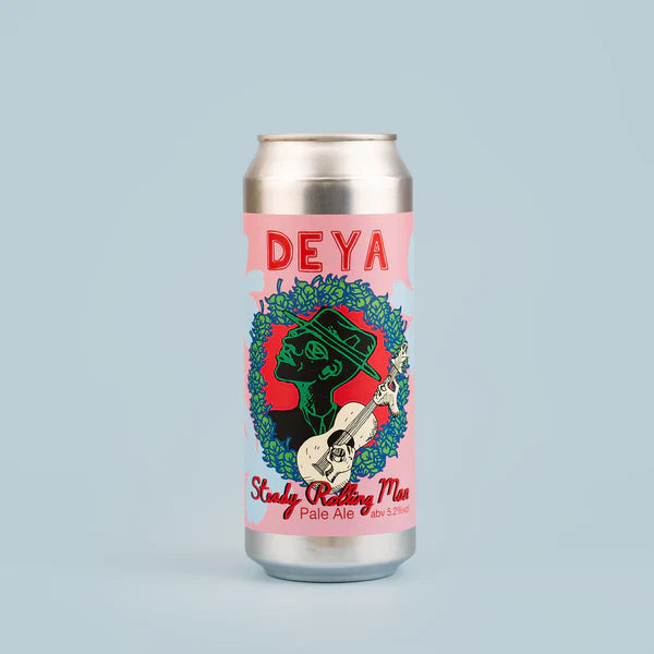 DEYA Steady Rolling Man  Pale Ale 500ml (5.2% ABV) canned 22.07.24 Best Before 22.01.25