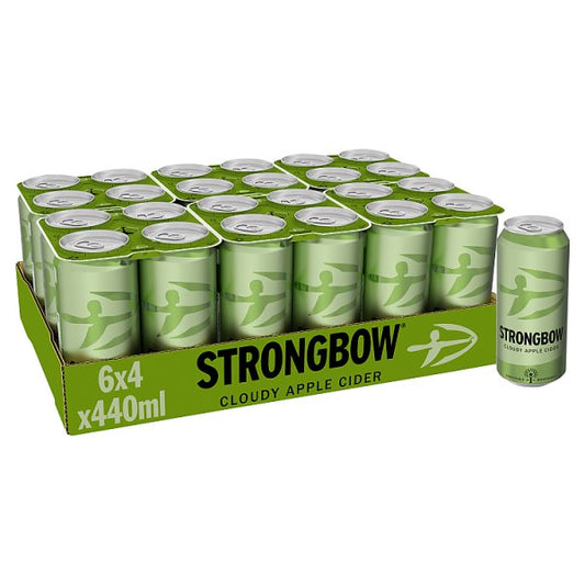 Strongbow Cloudy Apple Cider 24x440ml cans