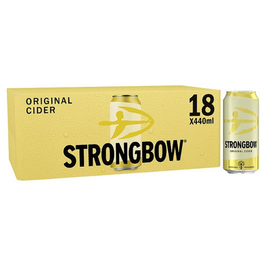 Strongbow Original Cider 18x440ml cans